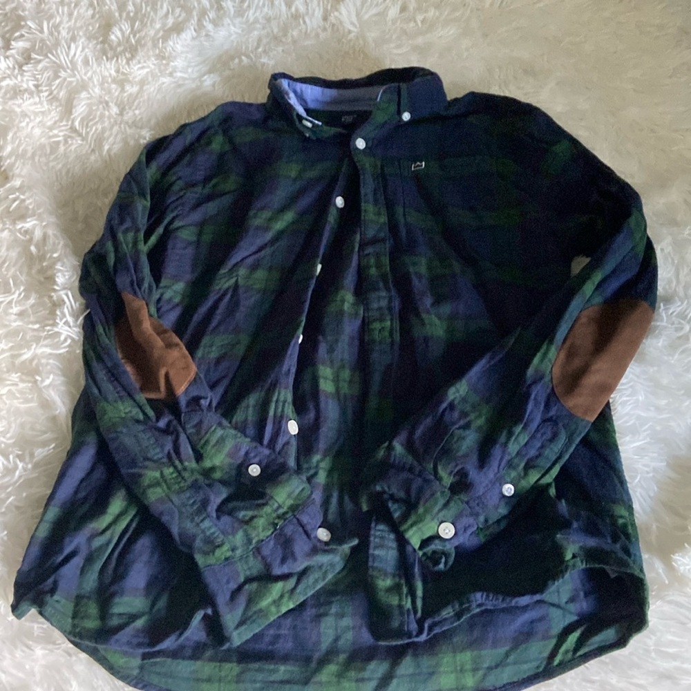Boys crown and ivy button up!